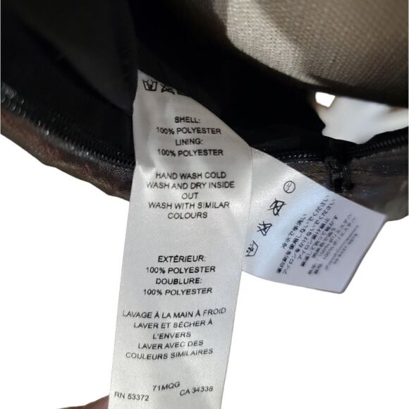 NWT FRENCH CONNECTION Draped Metallic Mini Dress 6 - Picture 3 of 8